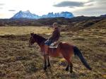 Ed alone in Patagonia